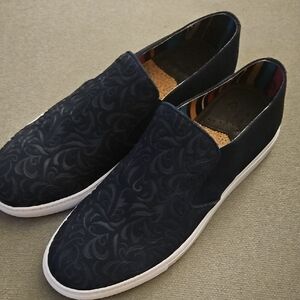 Robert Graham Mens Leather Slip On Shoes -11